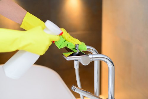 Close-up of deep carpet cleaning removing dirt and stains
