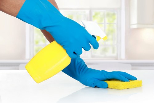 Cleaning schedule and maintenance for office cleaning in Enfield