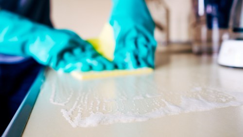 Keyboard navigation support on a local carpet cleaning website