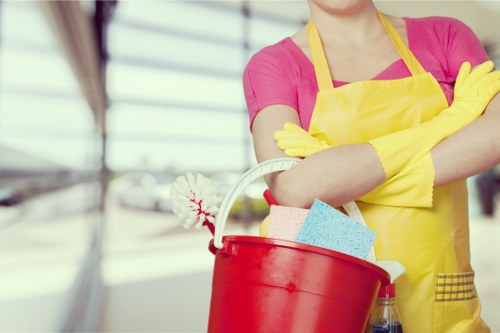 Safe and professional carpet cleaning team working in Enfield