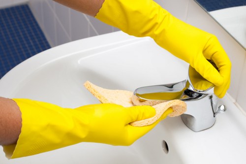 Careful carpet cleaning team in Enfield focusing on quality service