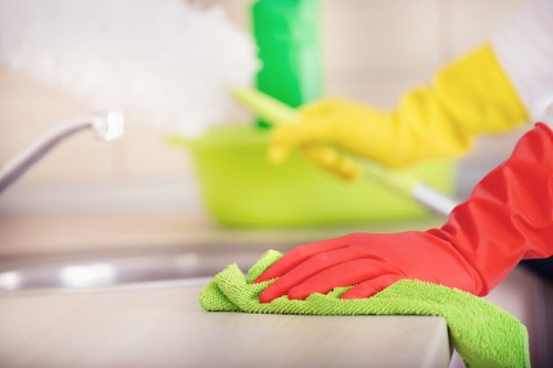 Reviewing a carpet cleaning complaint with service notes